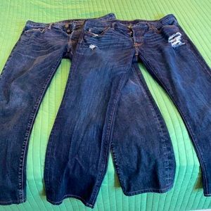 2 - 36x29 Abercrombie and Fitch jeans